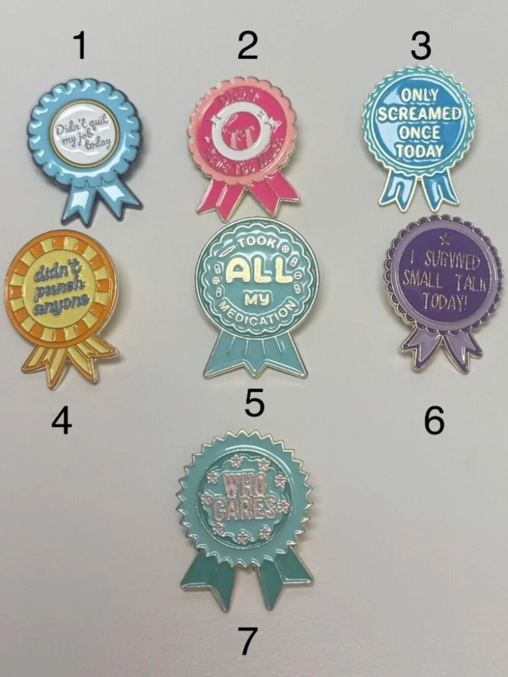 Adulting Award Enamel Pin - Picture 2 of 2